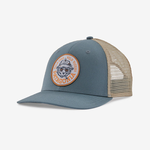 Patagonia Take A Stand Trucker Hat - Wild Grizz/Plume Grey