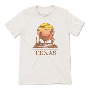 Retro Roadrunner | Natural Tee