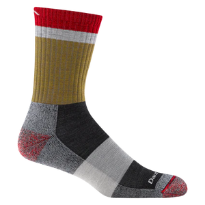 Darn Tough Men's Heady Stripe Micro Crew Lightweight Hiking Sock