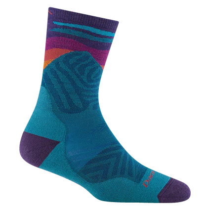 Darn Tough Women’s Mirnavated Run Micro Crew - Lightweight Sock