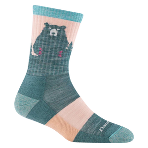 Darn Tough Women's Bear Town Micro Crew Lightweight Hiking Sock