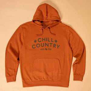 Hill Country Provisions Campfire Vintage Orange Hoody